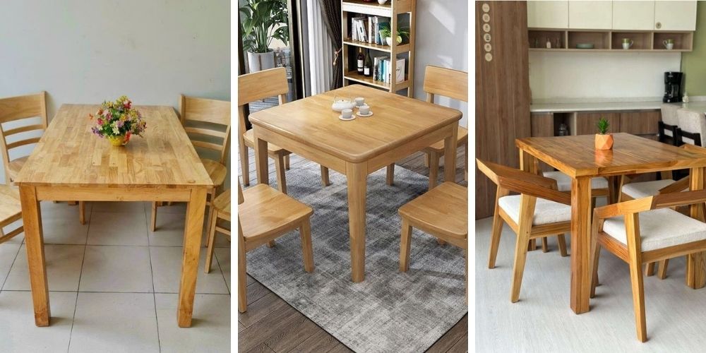 Bàn ghế ván ép thanh