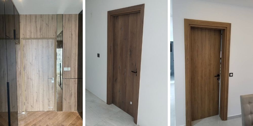 Cửa ván ép thanh