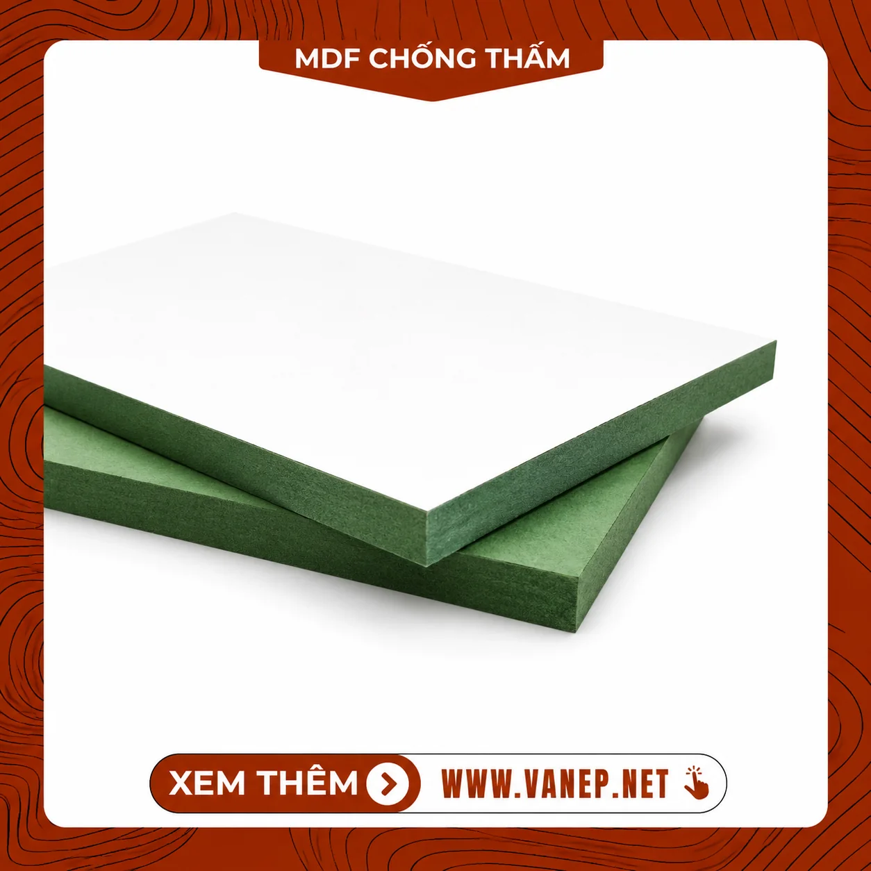 VÁN MDF CHỐNG THẤM
