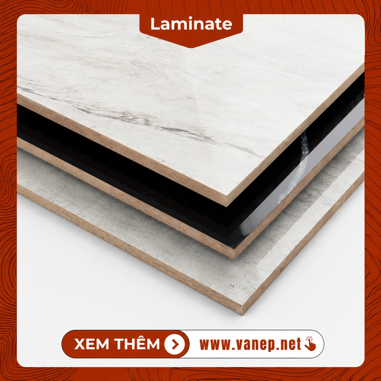 VÁN PHỦ LAMINATE