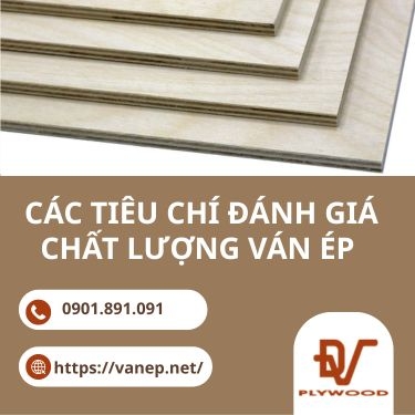 Các tiêu chí đánh giá chất lượng ván ép cho công trình xây dựng